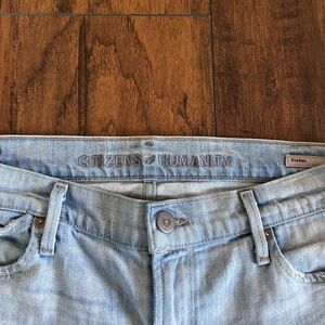 Citizens of Humanity Pale Blue Denim Jeans